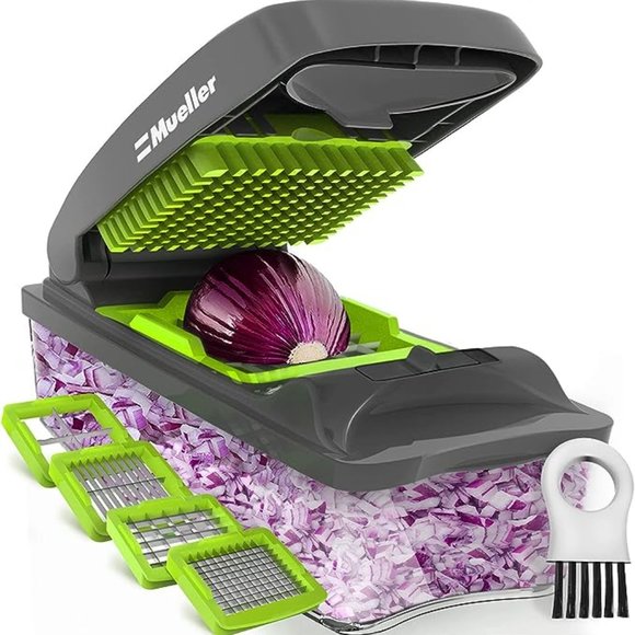 Mueller Onion Chopper, Vegetable Chopper with Container - Picture 8 of 9